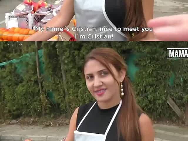 Lalin girl Market Vendor With a Large Butt Gets an Suggest That babe Can't Refuse... Teases What Comes After