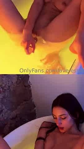 Ave Estel shares sensual play in OnlyFans amateur moments