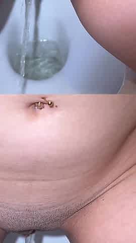 I'll Show You My Dirty Pads and How I Pee! Pissing Collection! POV!
