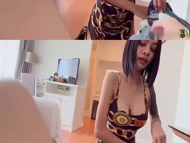 Hot Inked Thia Girl Loves White Foreign Dicks