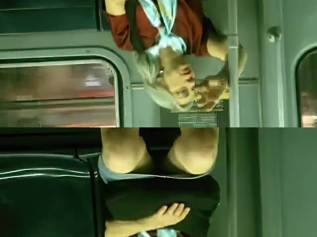 mom on bus
