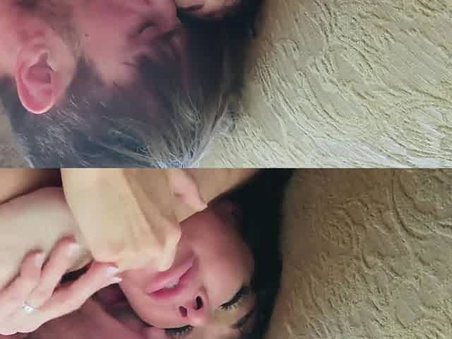 Veronica Avlov Squirting while she gets fucked in the ass