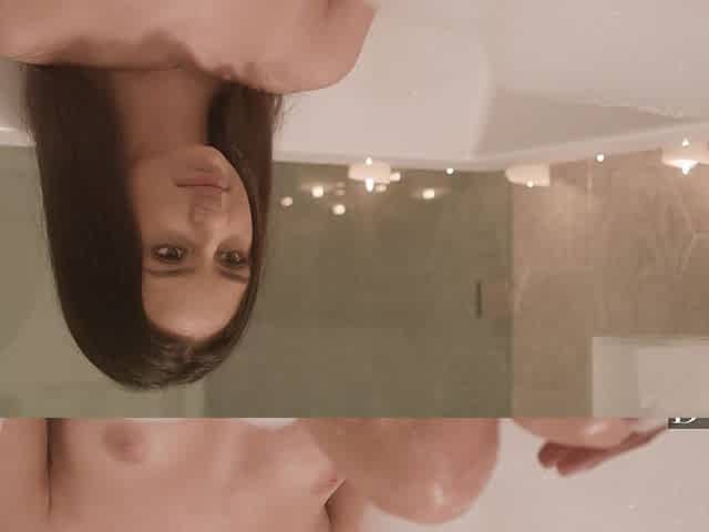 Brunette hottie Eliza Ibarra takes shower with her boyfriend