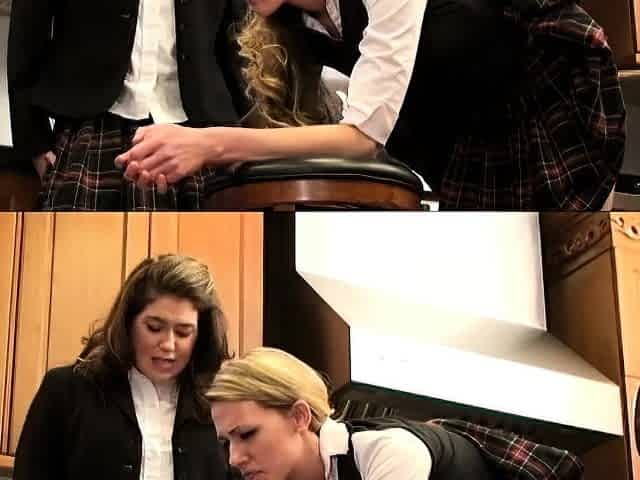 Blonde brunette lesbians flaming pussy licking fingering