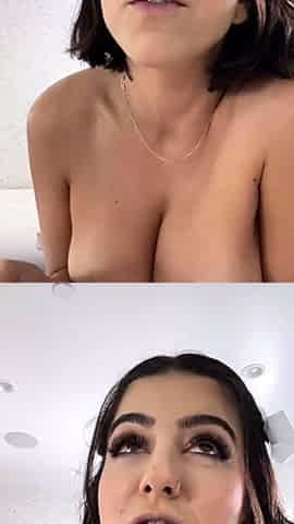 Big boobs milf masturbates with her dildo