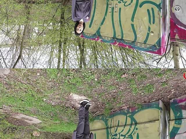 German Scout - Tiny 43kg Half Asian Teen Lore Pick up for First Time Casting Fuck