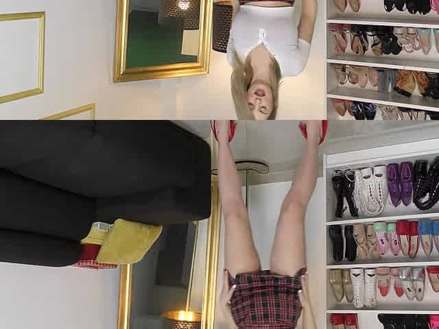 Skirt And Top Striptease - Alexsis Faye