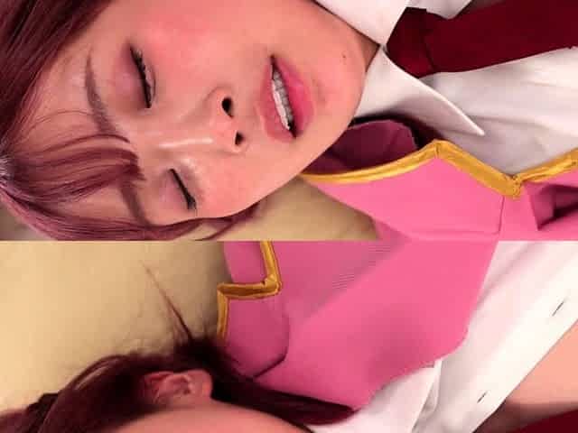 Japanese Teen In Uniform Banged Sideways
