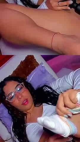 Deep Dildo Action with Wet Moans
