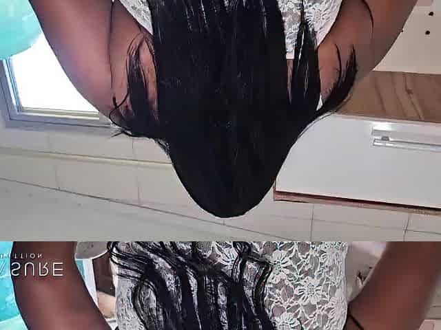 A hawt, curvy woman as the main course.