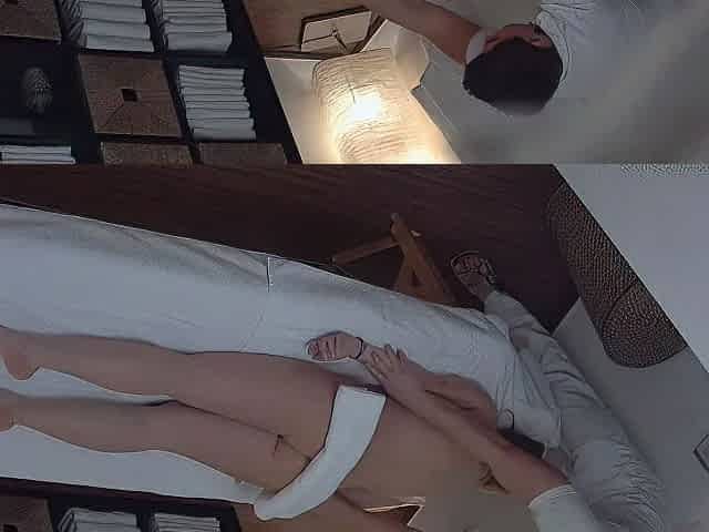 Muscled straight amateur butt fingered and massaged
