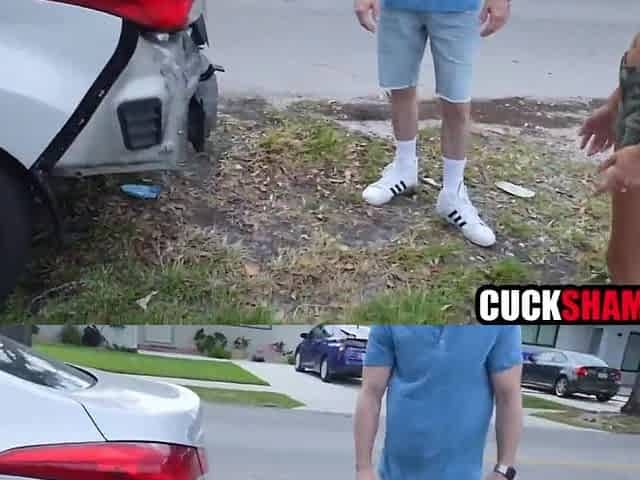 Cuckold spouse shares black wife not to pay for her car accident