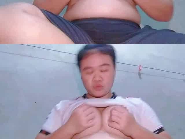 Just Finish the Asian Teens Playing Her Pussy