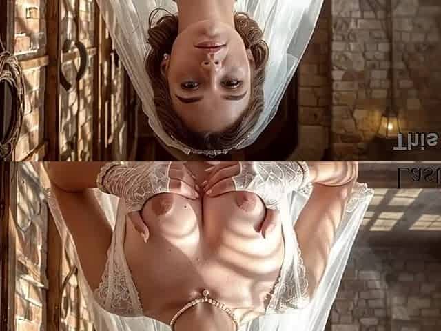 A Wedding Costume, Infidelity, and Hawt Cum on Her Face.[AI]