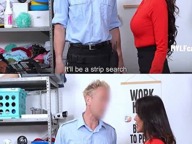 Buttplugged Oriental mother I'd like to fuck Caught Shoplifting (Cop Gets Wicked Ideas)