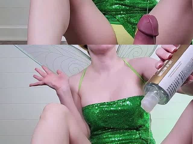 Fetish hoe masturbates takes bukkake fetish cock pov action