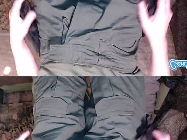 Large Booty Soldier Sucks Penis During the time that Deployed On Live Stream
