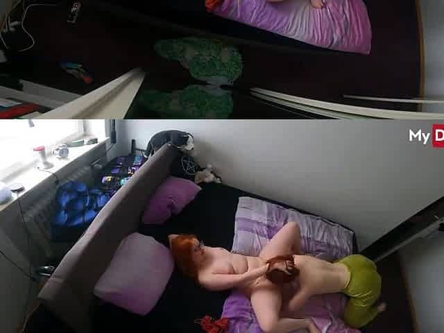 Redhead amateur trio with favourable stud - MyDirtyHobby