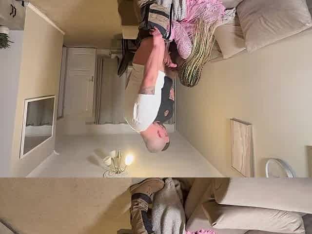 Black Xeinna Rose Tag Teamed by Tradies Instead of Paying Interracial 3some