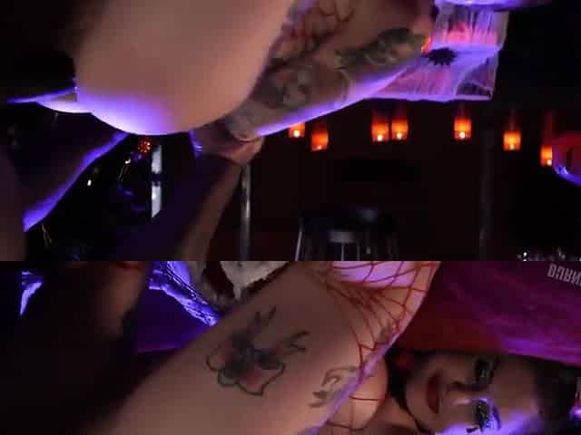 Cum On My Christmas Tattoo With Joanna Angel, Rob Angel And Rob Piper
