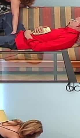 Busty Schoolgirl Banged on the Couch