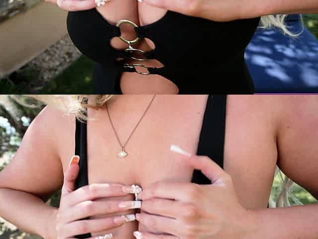 JOI Boob Tease With Busty Babe Tiffani Madison