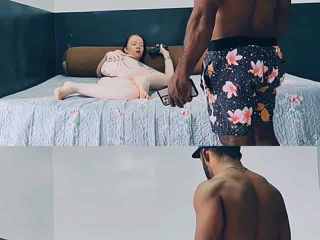 My Stepbrother-in-law Didnt Like That I Was Wearing Short Clothes And Came Straight Over To Give Me Wet