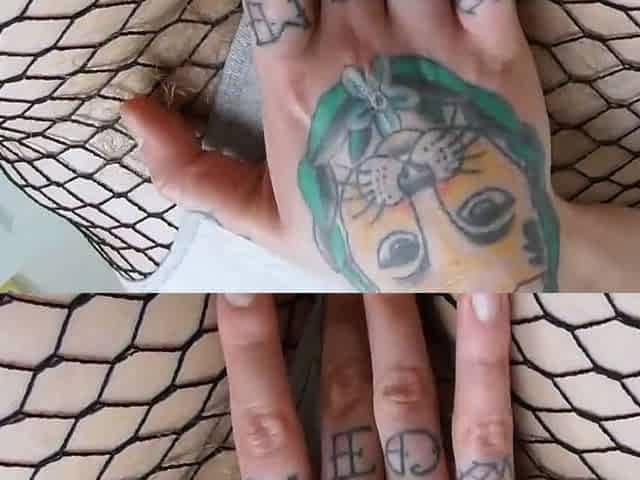Camel Toe Worship - Amateur Solo Female with Tattoos on Webc
