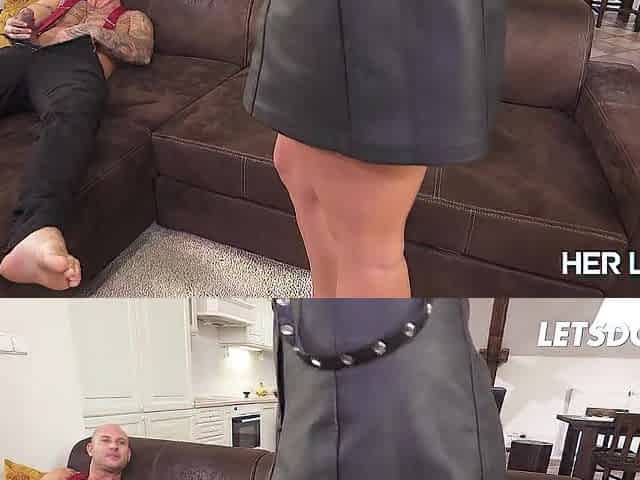 Anal Floozy Daphne Klyde Licks Guy's Butt Then Takes Schlong Hard Anally - HER LIMITATION