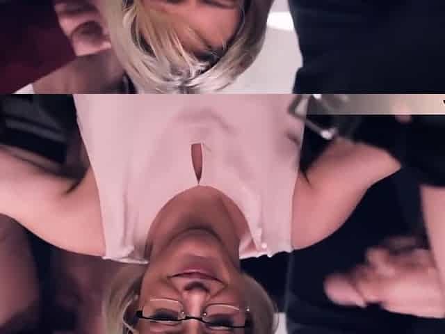 What Happens When The Blonde Milf Professor Chick Is Ou