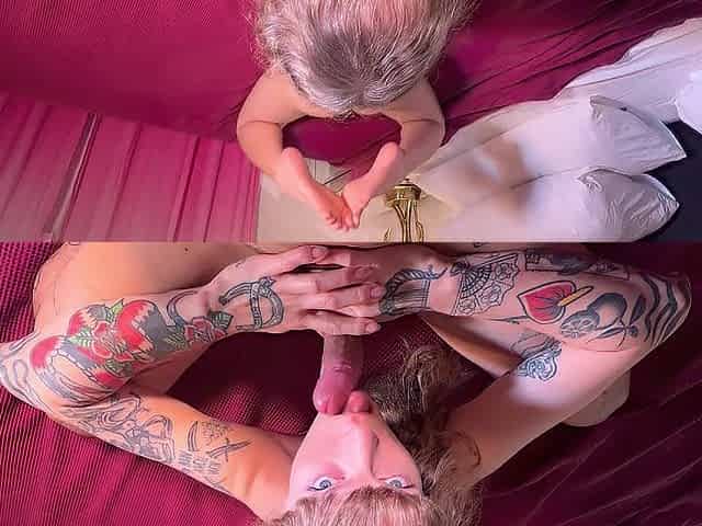 Feet Worship & Switch with Footjob, Anal Screw & Cum on Toes