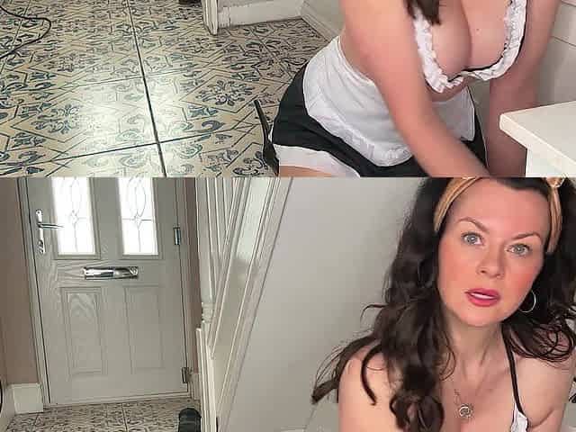 Hot Maid Seduces U - Concupiscent little maid roleplay
