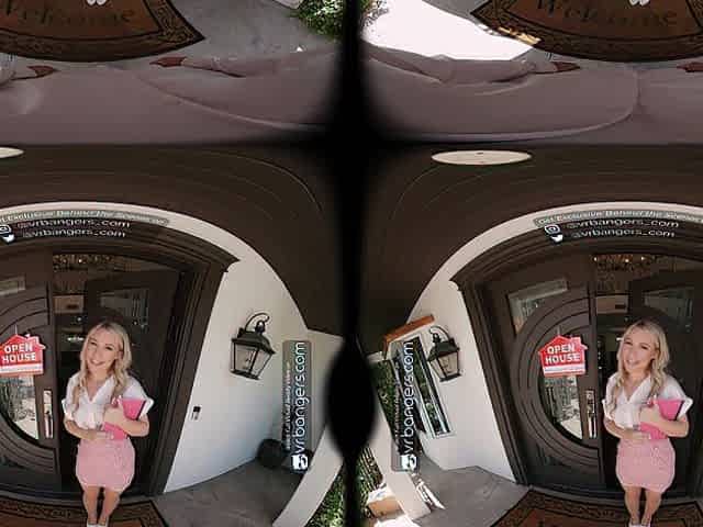 VR Bangers: Hawt Blond mother I'd like to fuck Realtor Screws Anally And Cums At a Abode Showing - VR Porn