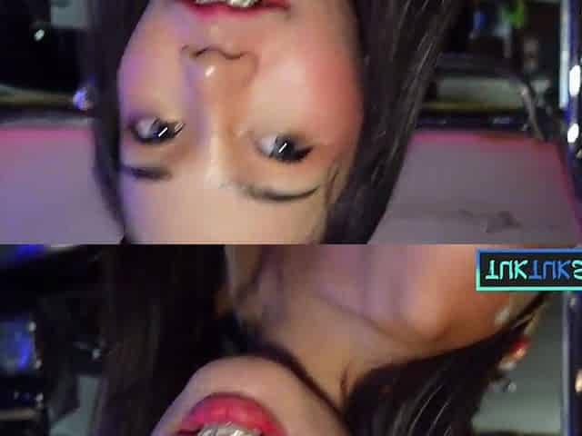 Oriental teen with large breasts from Thailand taken away with a TukTuk for sex