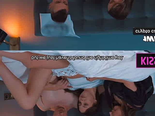 Alice Ross craves threesome in share bed, subordinated step daughter heads nasty for warm hookup - hottest gonzo porno!