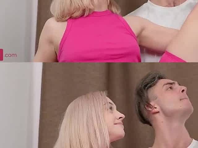 Blonde Lets It Penetrate Her Ass, Shows Flexibility And Takes The Cumshot 2