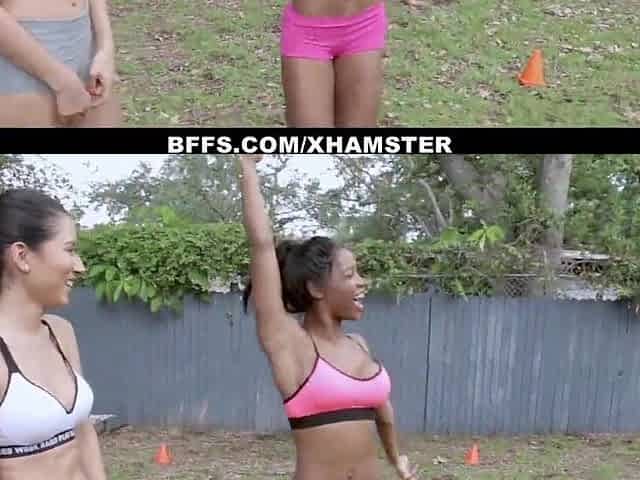 BFFS - Hot Teens Drilled After Workout