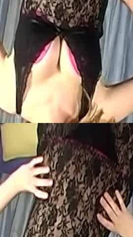 Blonde MILF Fingers Dripping Pussy in Intense Solo Session