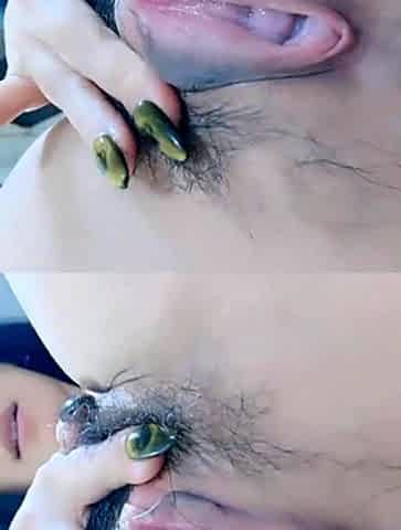 Close up POV of teen sucking cock