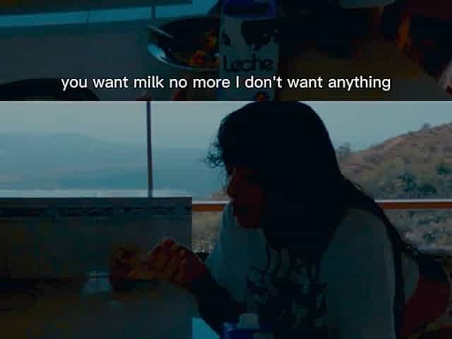 I Give My Vecina Milk for Her Cereal