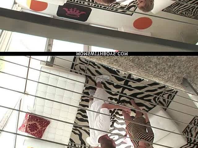 Mammas With Boyz Sandwiched Shower Screw With Hot mother I'd like to fuck Adrianna Nicole