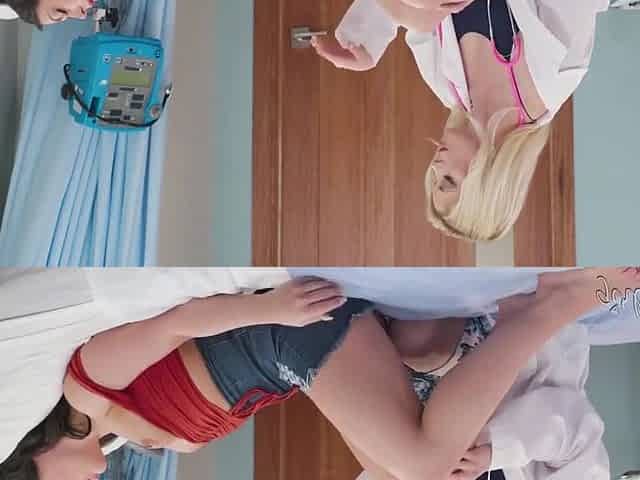 Whitney Wright And Charlotte Stokely In Unprofessional Doctor Wants To Fuck Her Patient