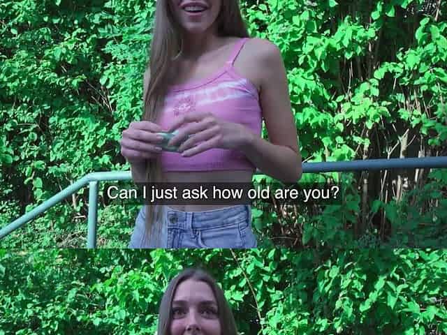 Hot blonde baddie undresses in public and fucks like a goddess