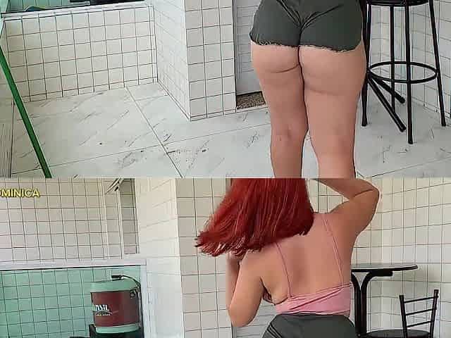 This maid indeed turns me on, her booty is adorable, I can't control myself.
