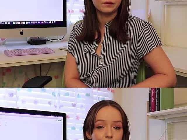 Brunette Couch Webcam Solo Fun Masturbating