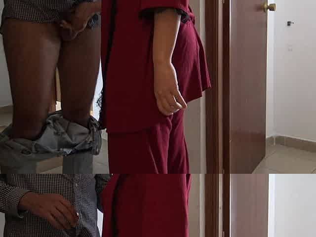 Cuckold Wife Lets Amazon Delivery Guy Cum in Her Slutty Mouth