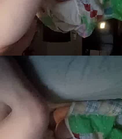 Creampied While her man was in the shower