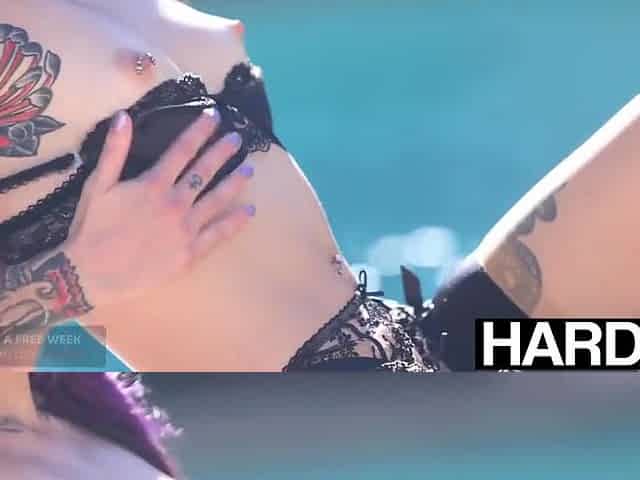Purple Haired Babe Squirts All Over Mega Cocked Hunk With Valerie Steele, Valerica Steele And Lucas Frost