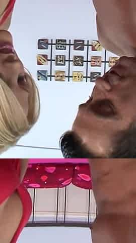 Blonde beauty gets fucked hard by big cock