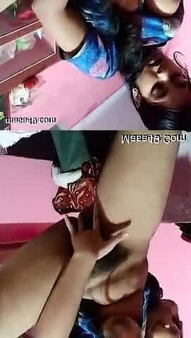 Horny Desi Milf Standing Masturbating